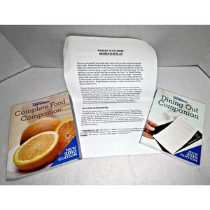 Weight Watchers Momentum Program 2010 and Misc Information As In Photos